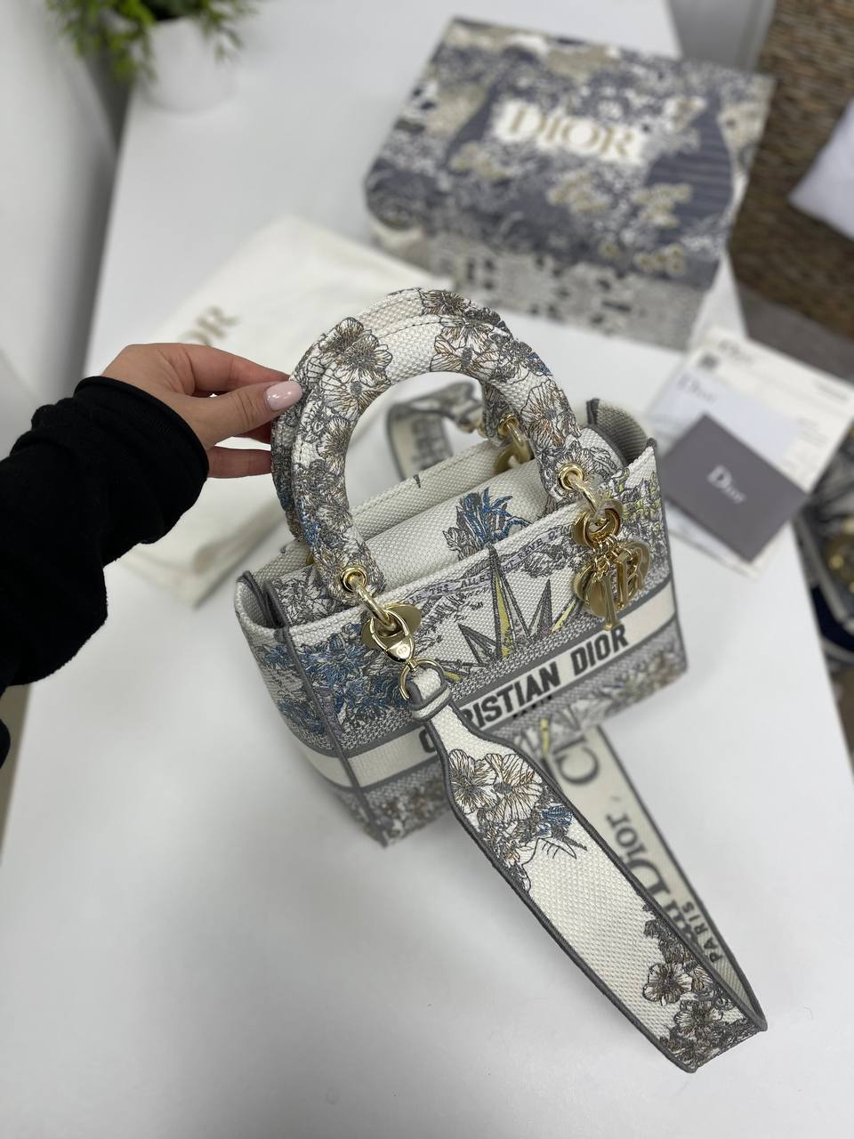 Трендовая женская сумка Lady D-Lite Christian Dior BP-28408 Трендовая женская сумка Lady D-Lite Christian Dior BP-28408