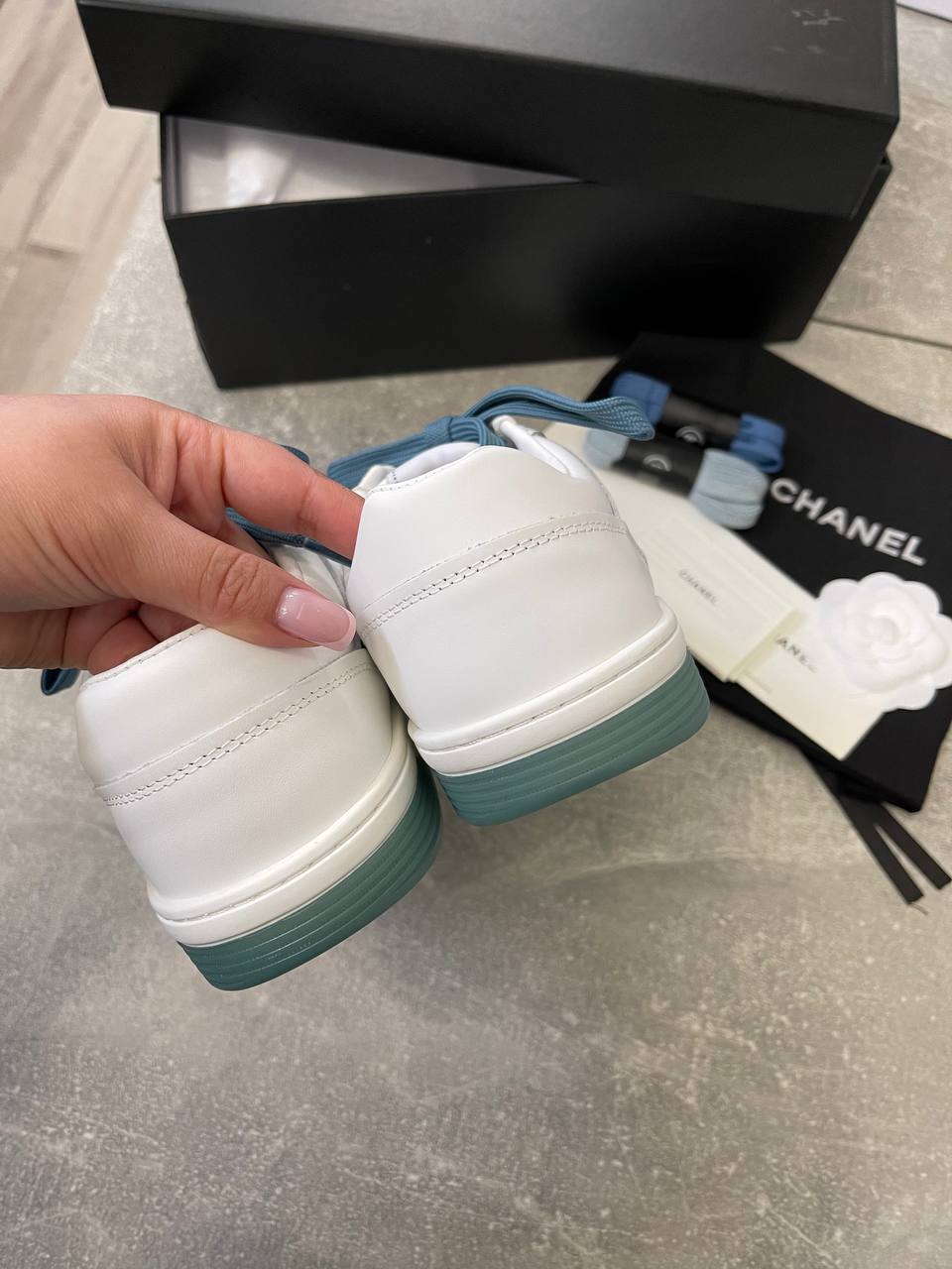 Коллекционные кеды Chanel BP-49584 для женщин Коллекционные кеды Chanel BP-49584 для женщин