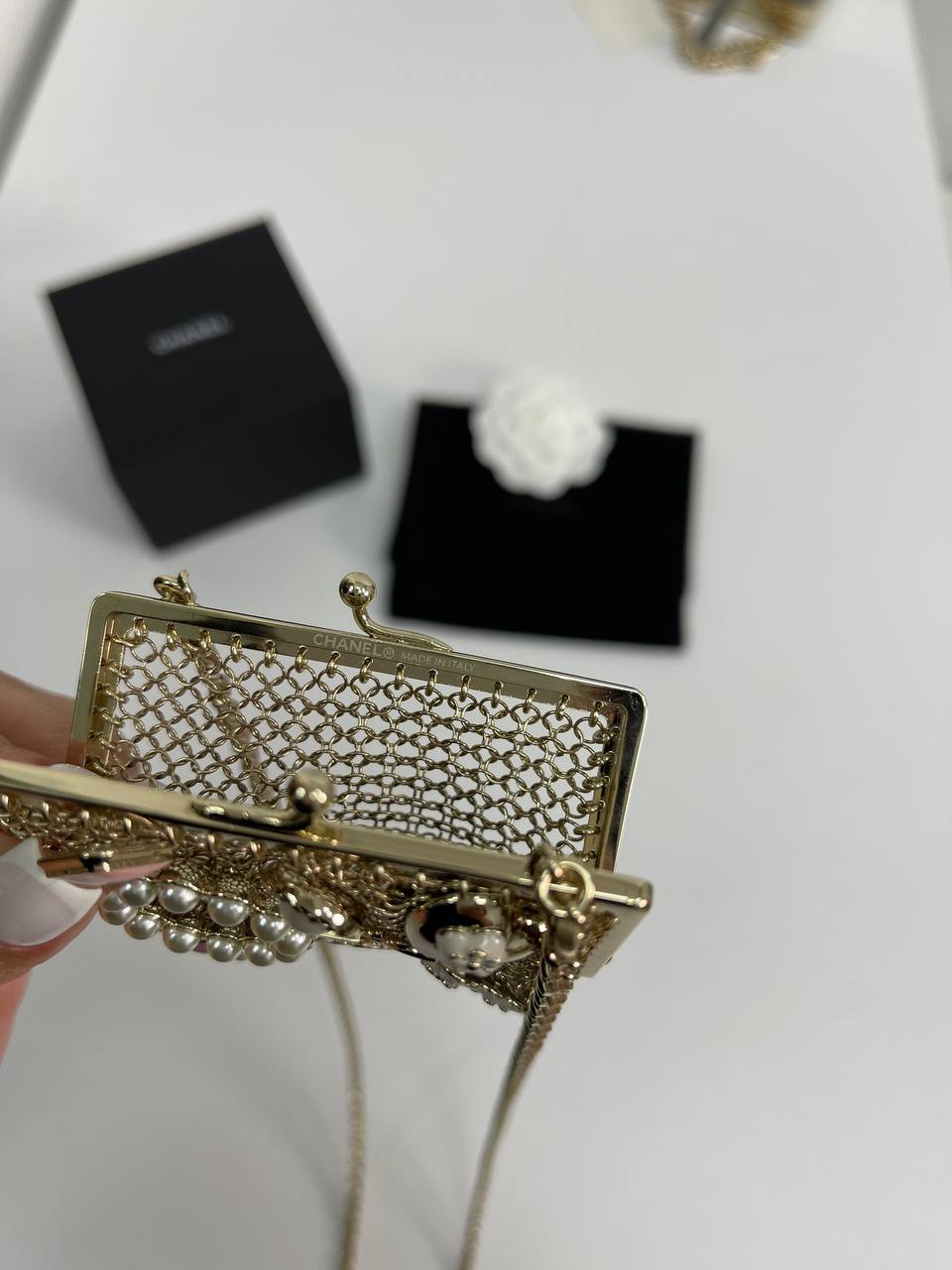 Мини-клатч Chanel трендовый BP-19554 Мини-клатч Chanel трендовый BP-19554