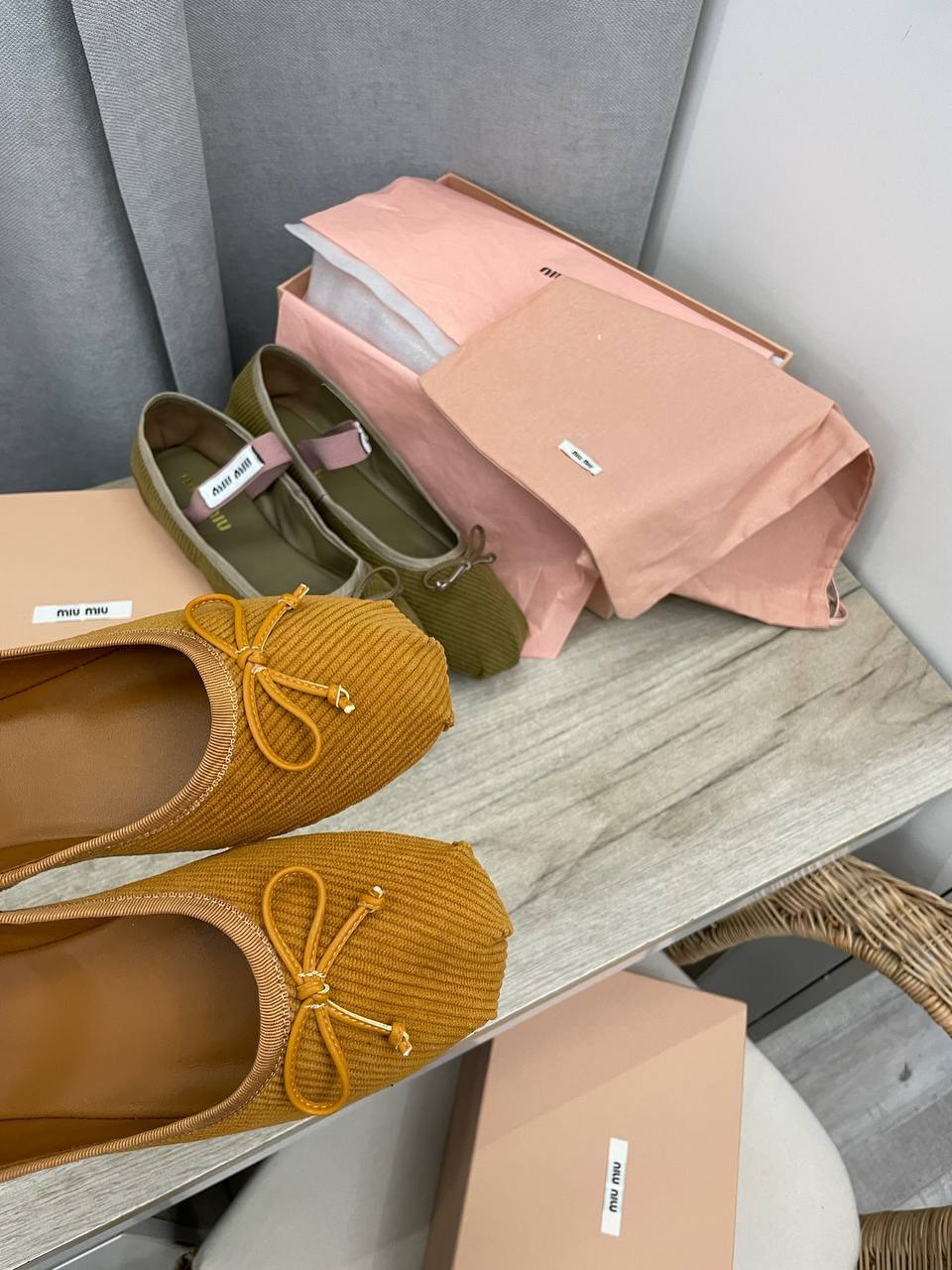 Балетки Miu Miu коллекционные BP-49044 Балетки Miu Miu коллекционные BP-49044