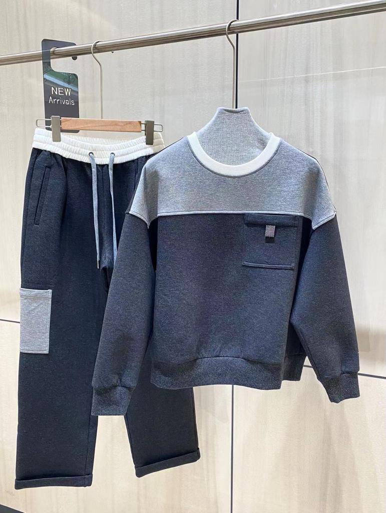 Трендовый спортивный костюм BC BP-18533 Трендовый спортивный костюм BC BP-18533