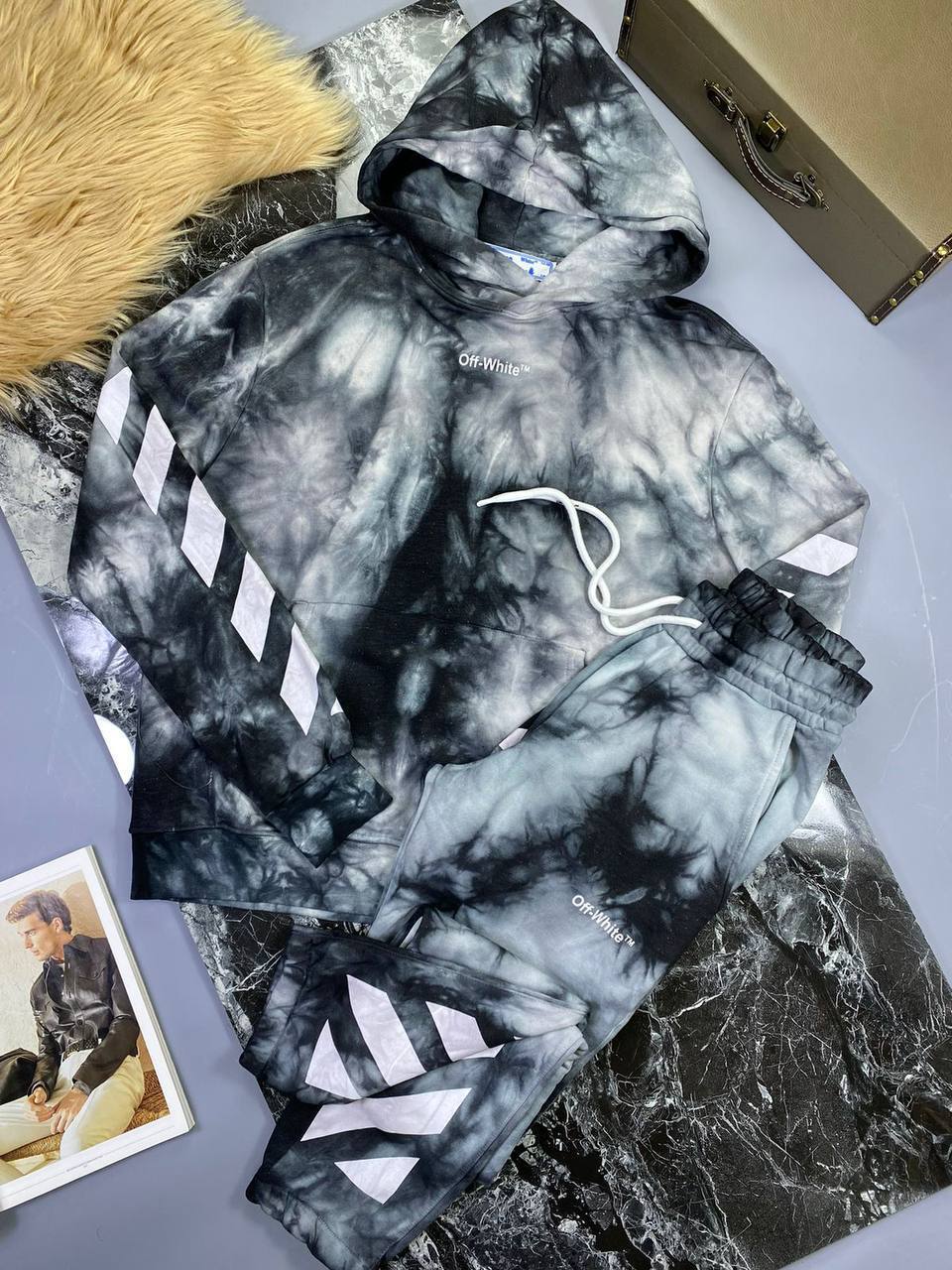 Спортивный дымчатый костюм Off-White™ BP-24261 Спортивный дымчатый костюм Off-White™ BP-24261