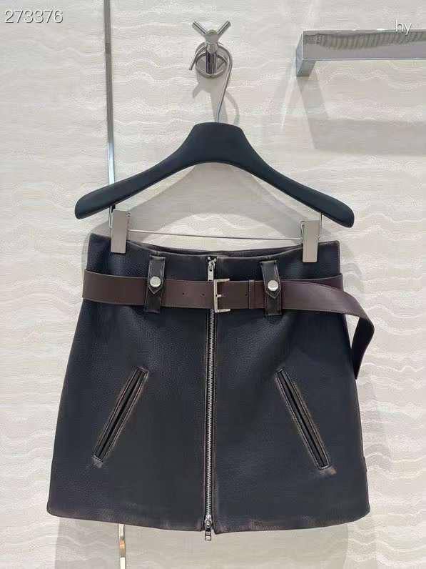 Кожаная юбка эксклюзивная Prada BP-53782 Кожаная юбка эксклюзивная Prada BP-53782