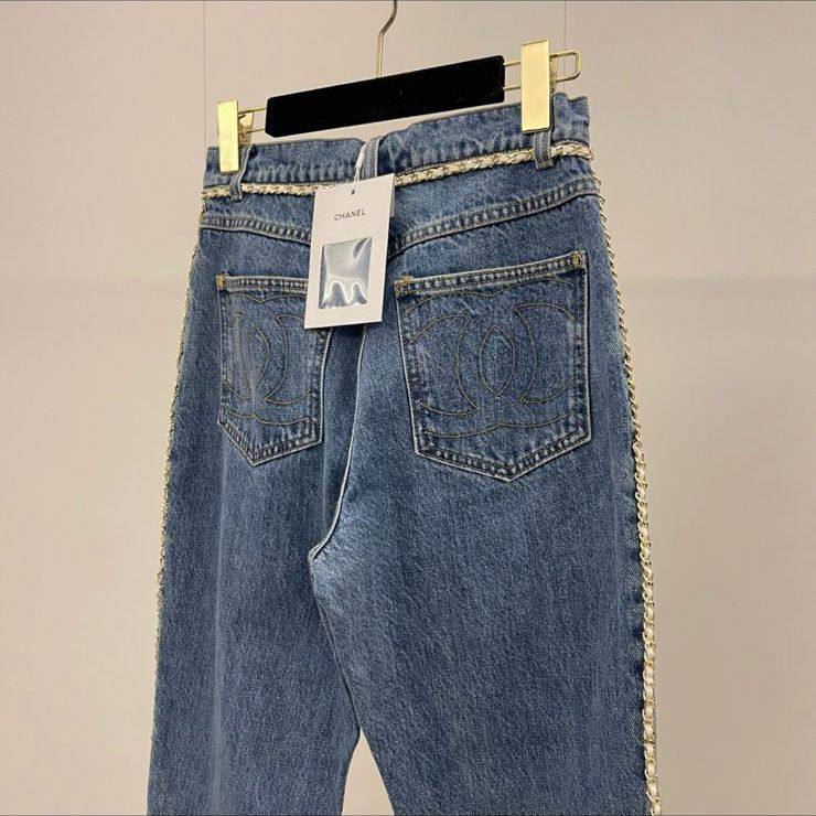 Джинсы Chanel коллекционные BP-45040 Джинсы Chanel коллекционные BP-45040