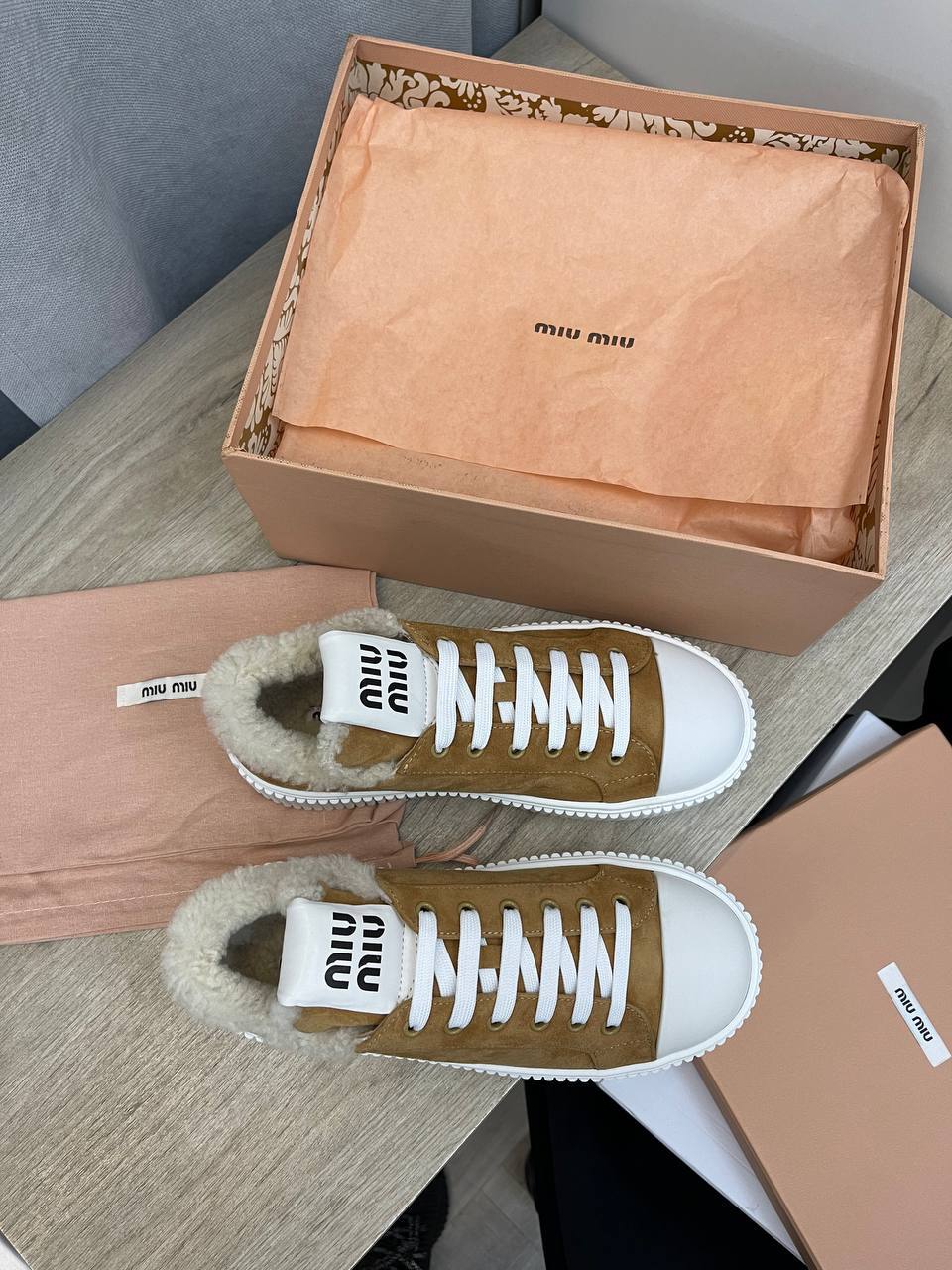 Трендовые женские кеды Miu Miu BP-41407 Трендовые женские кеды Miu Miu BP-41407