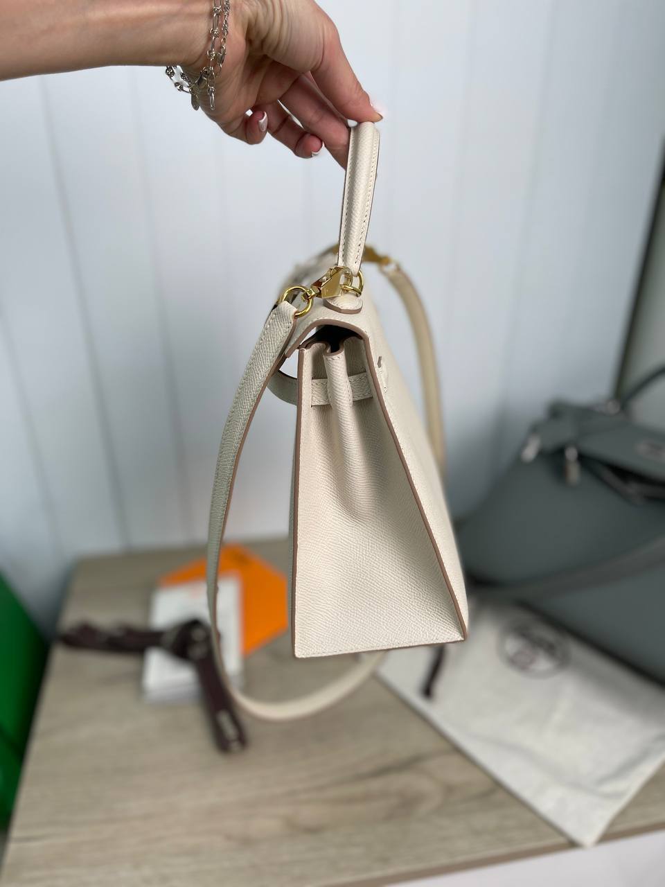 Сумка женская Kelly коллекционная, 28 cm Epsom Hermes BP-13793 Сумка женская Kelly коллекционная, 28 cm Epsom Hermes BP-13793