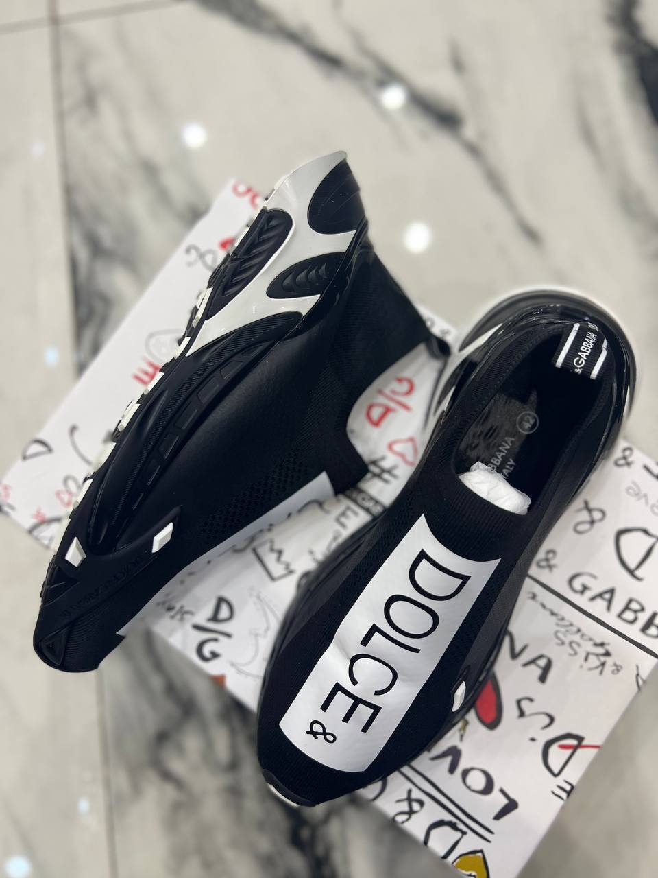 Dolce & Gabbana эксклюзивные кроссовки BP-31411 Dolce & Gabbana эксклюзивные кроссовки BP-31411