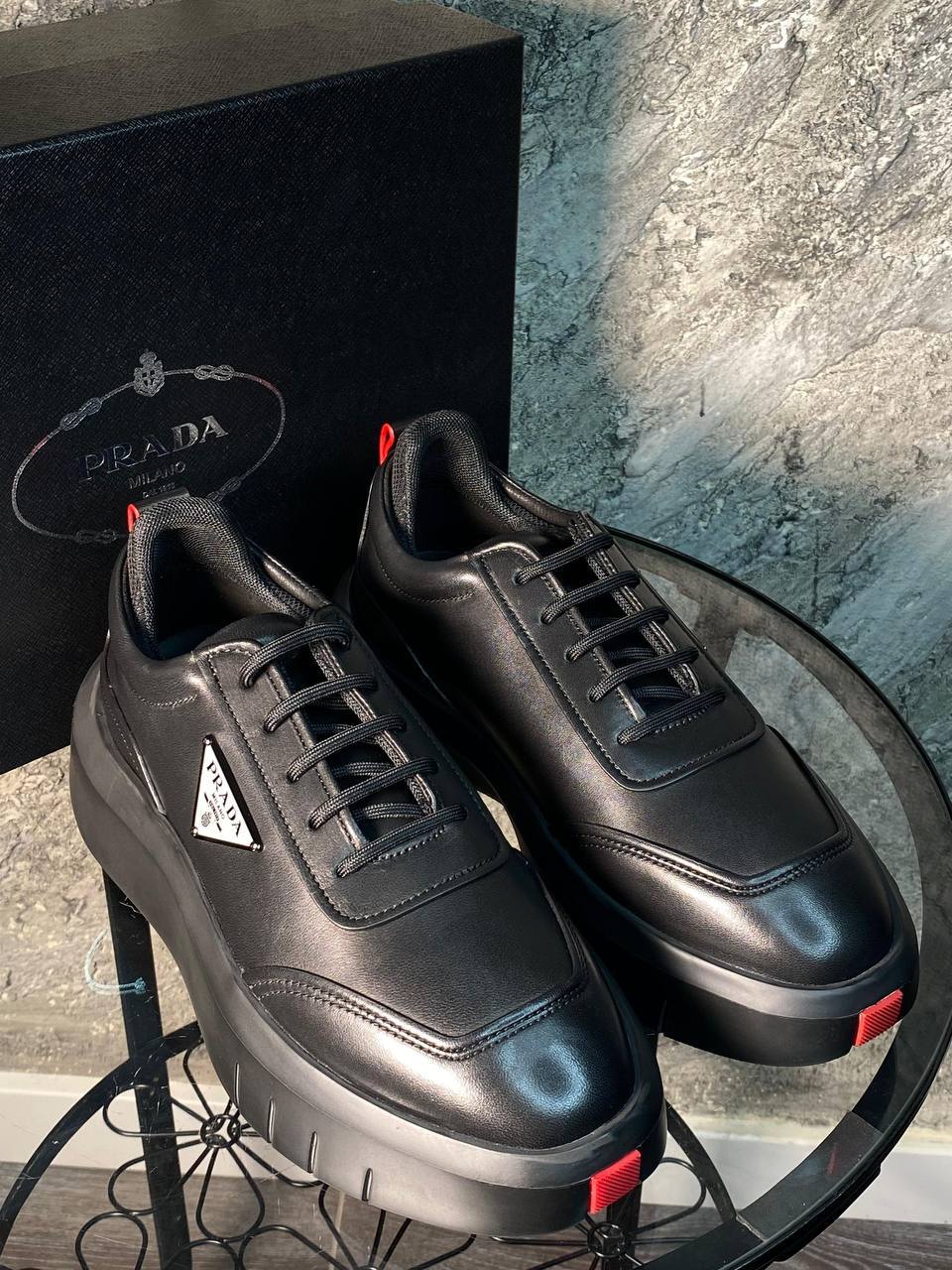 Трендовые кроссовки Prada BP-43959 люкс Трендовые кроссовки Prada BP-43959 люкс