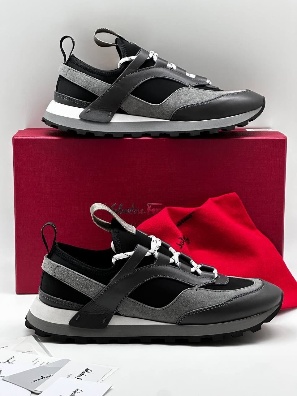 Salvatore Ferragamo кроссовки стильные BP-33212 Salvatore Ferragamo кроссовки стильные BP-33212