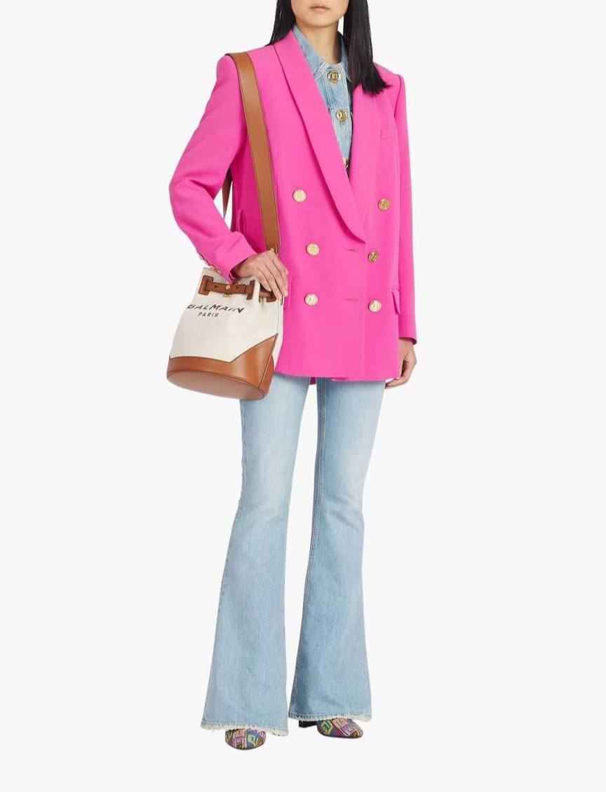 Жакет с поясом премиум Balmain BP-19494 Жакет с поясом премиум Balmain BP-19494