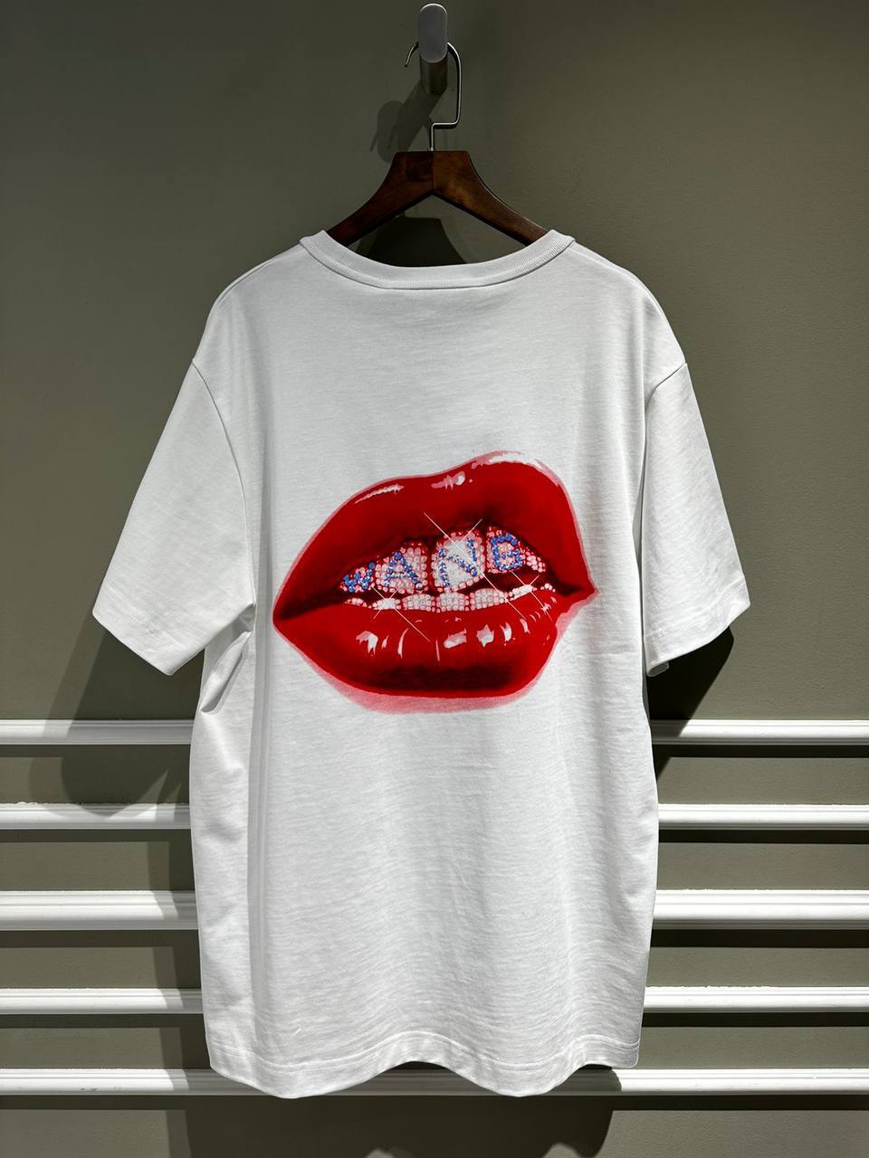 Коллекционная футболка Alexander Wang женская BP-27282 Коллекционная футболка Alexander Wang женская BP-27282