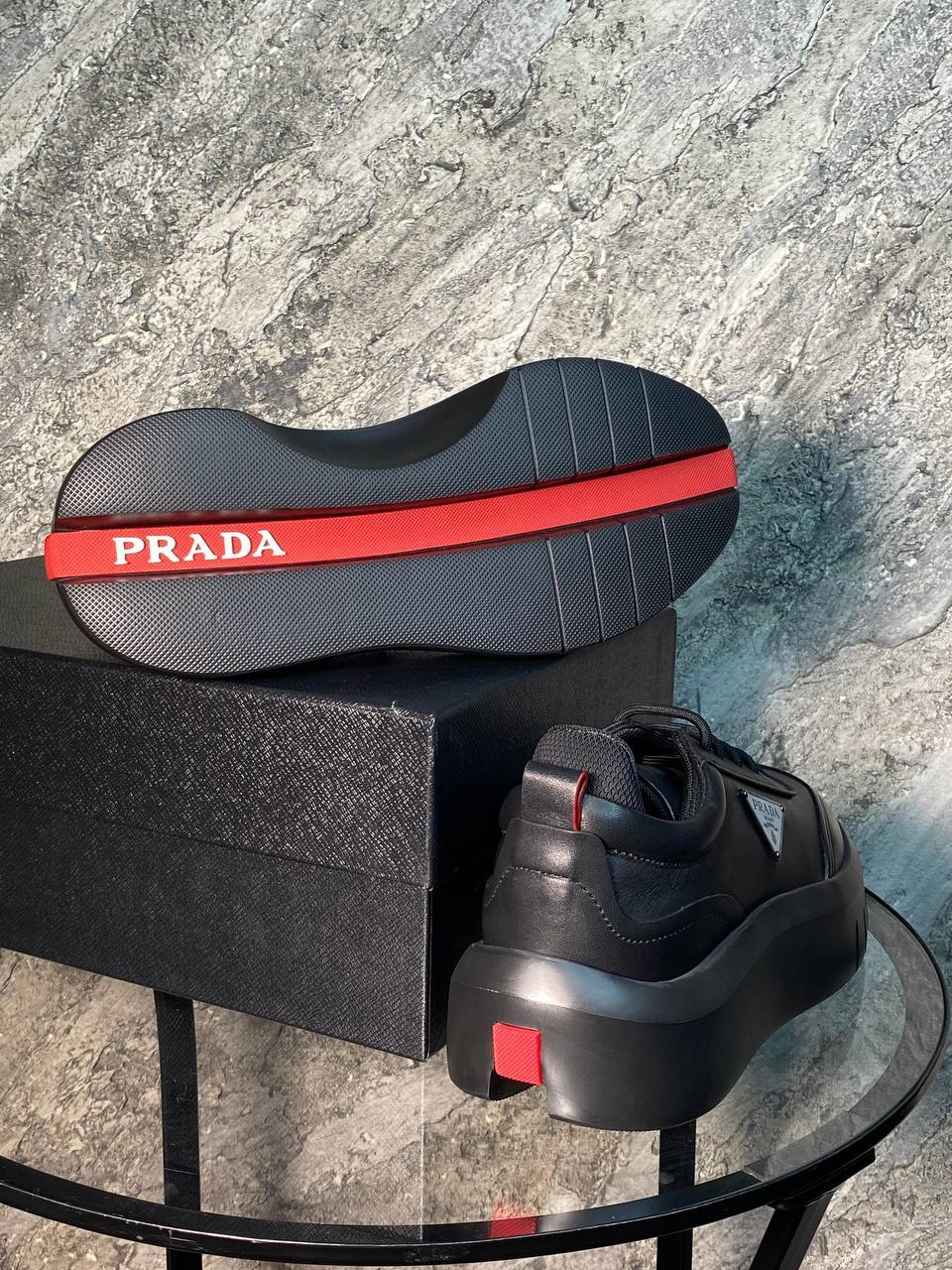 Трендовые кроссовки Prada BP-43959 люкс Трендовые кроссовки Prada BP-43959 люкс