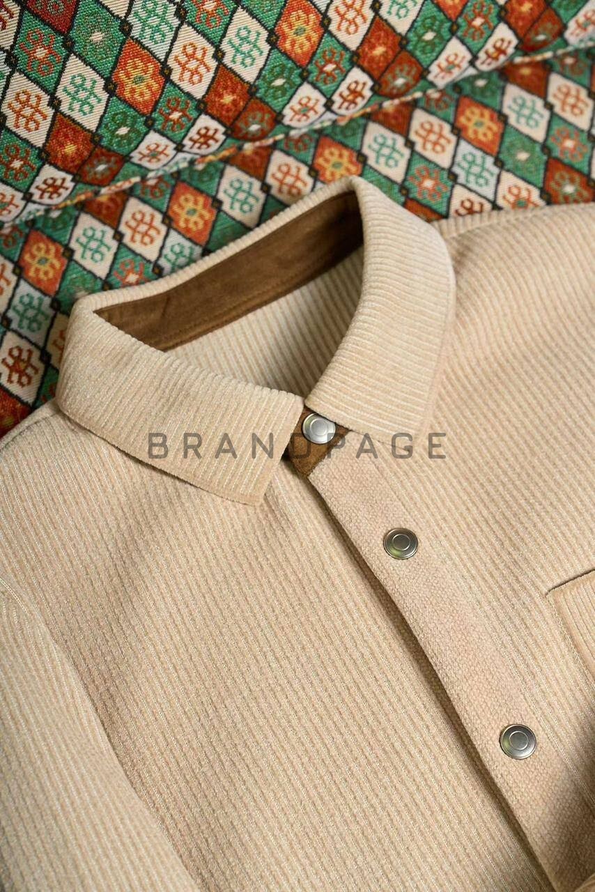 Рубашка из вельвета Loro Piana BPLUX5513 Рубашка из вельвета Loro Piana BPLUX5513