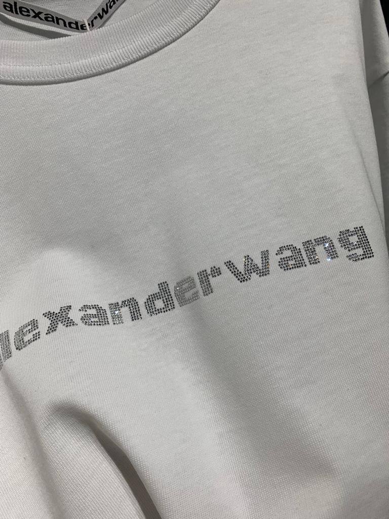 Коллекционная футболка Alexander Wang женская BP-27282 Коллекционная футболка Alexander Wang женская BP-27282