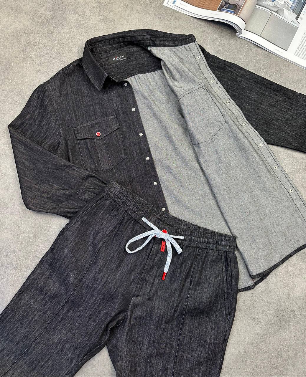 Премиальный мужской костюм Kiton BP-51409 Премиальный мужской костюм Kiton BP-51409