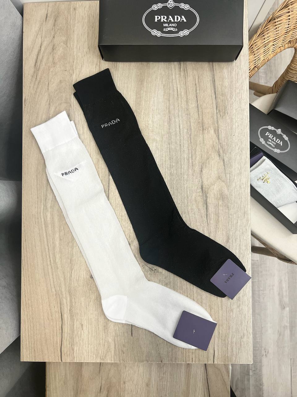 Гольфы премиум Prada BP-48831 Гольфы премиум Prada BP-48831