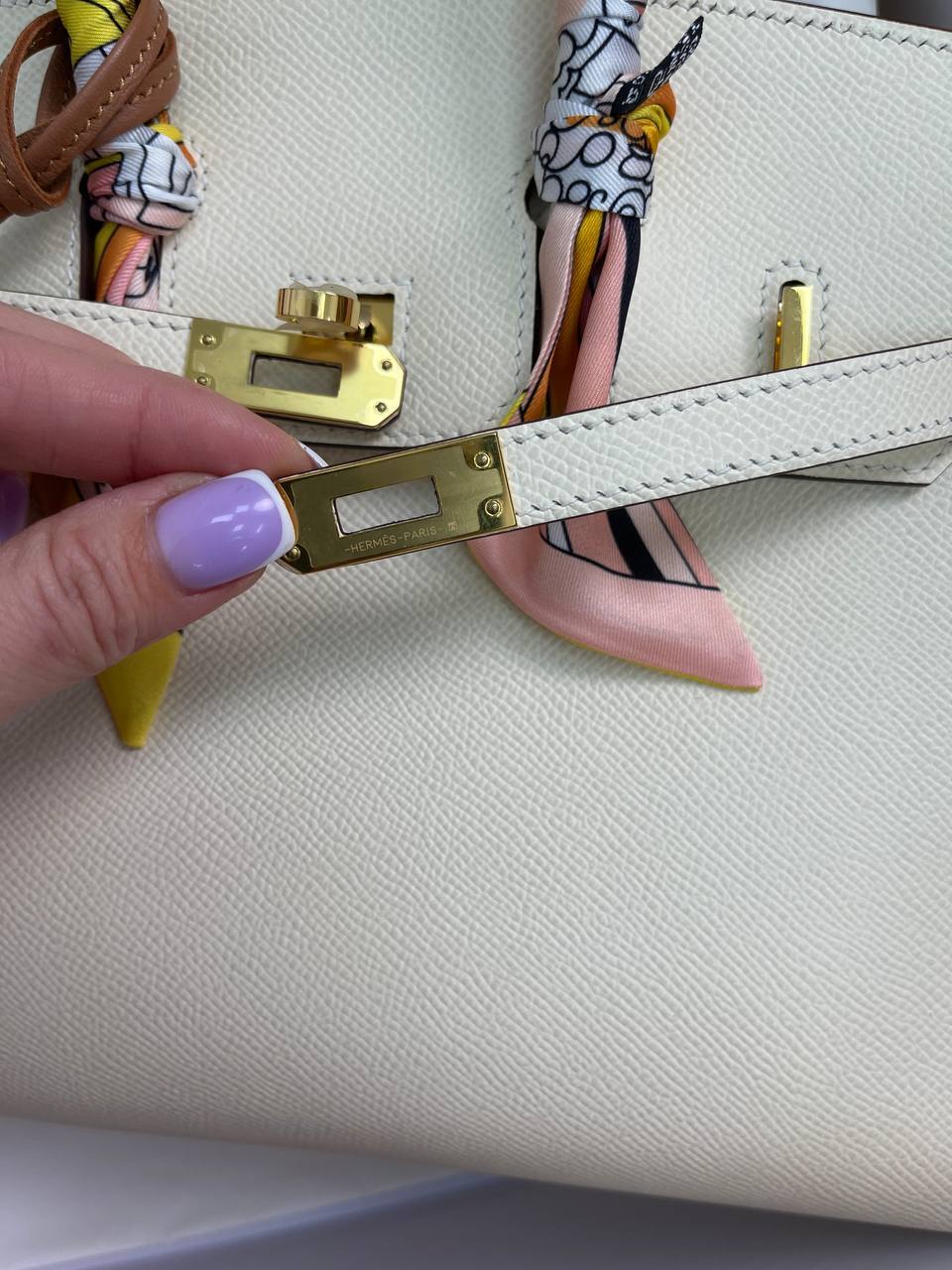 Трендовая сумка Birkin, 25 см из Epsom кожи Hermes BP-32434 Трендовая сумка Birkin, 25 см из Epsom кожи Hermes BP-32434