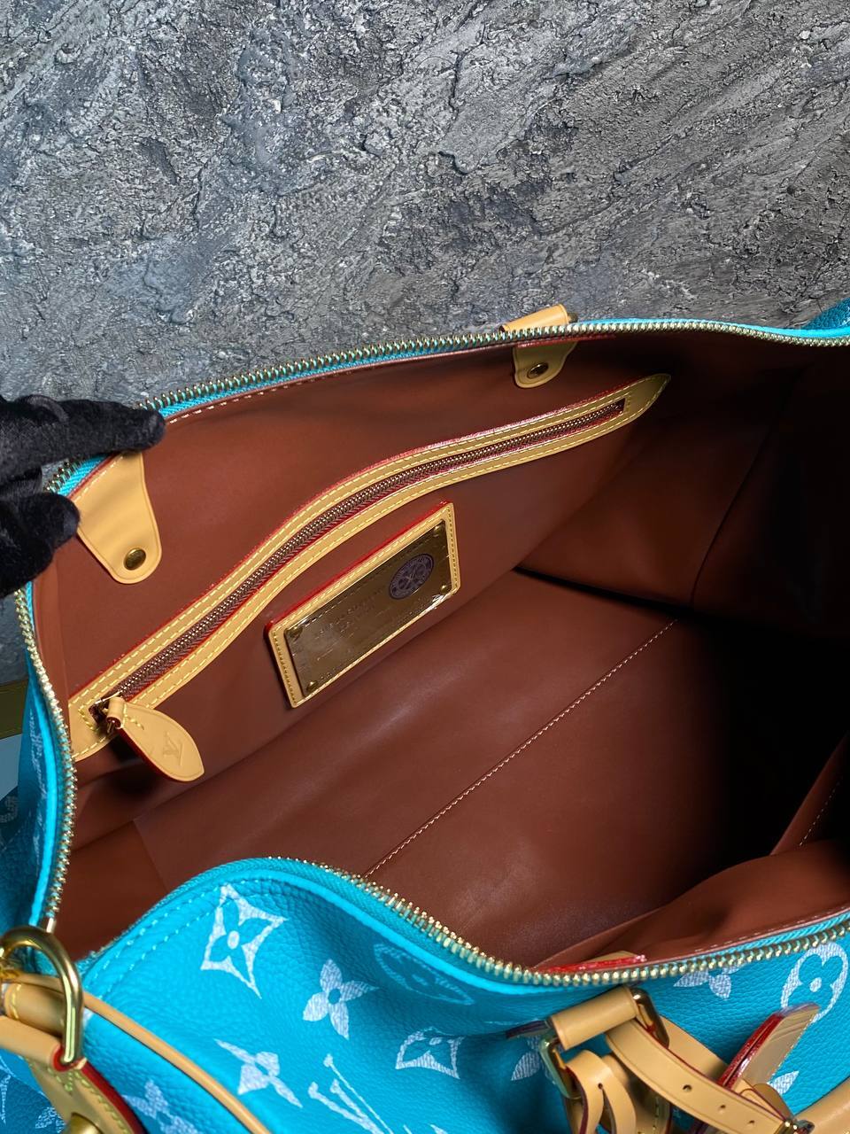 Сумка Keepall 55 голубая Louis Vuitton BP-501110 Сумка Keepall 55 голубая Louis Vuitton BP-501110