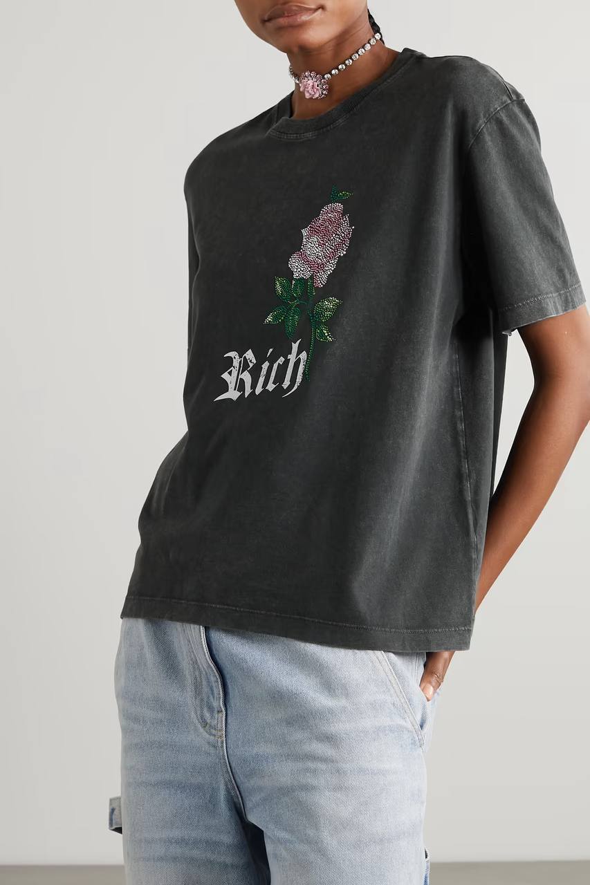 Коллекционная футболка Alessandra Rich BP-34746 Коллекционная футболка Alessandra Rich BP-34746