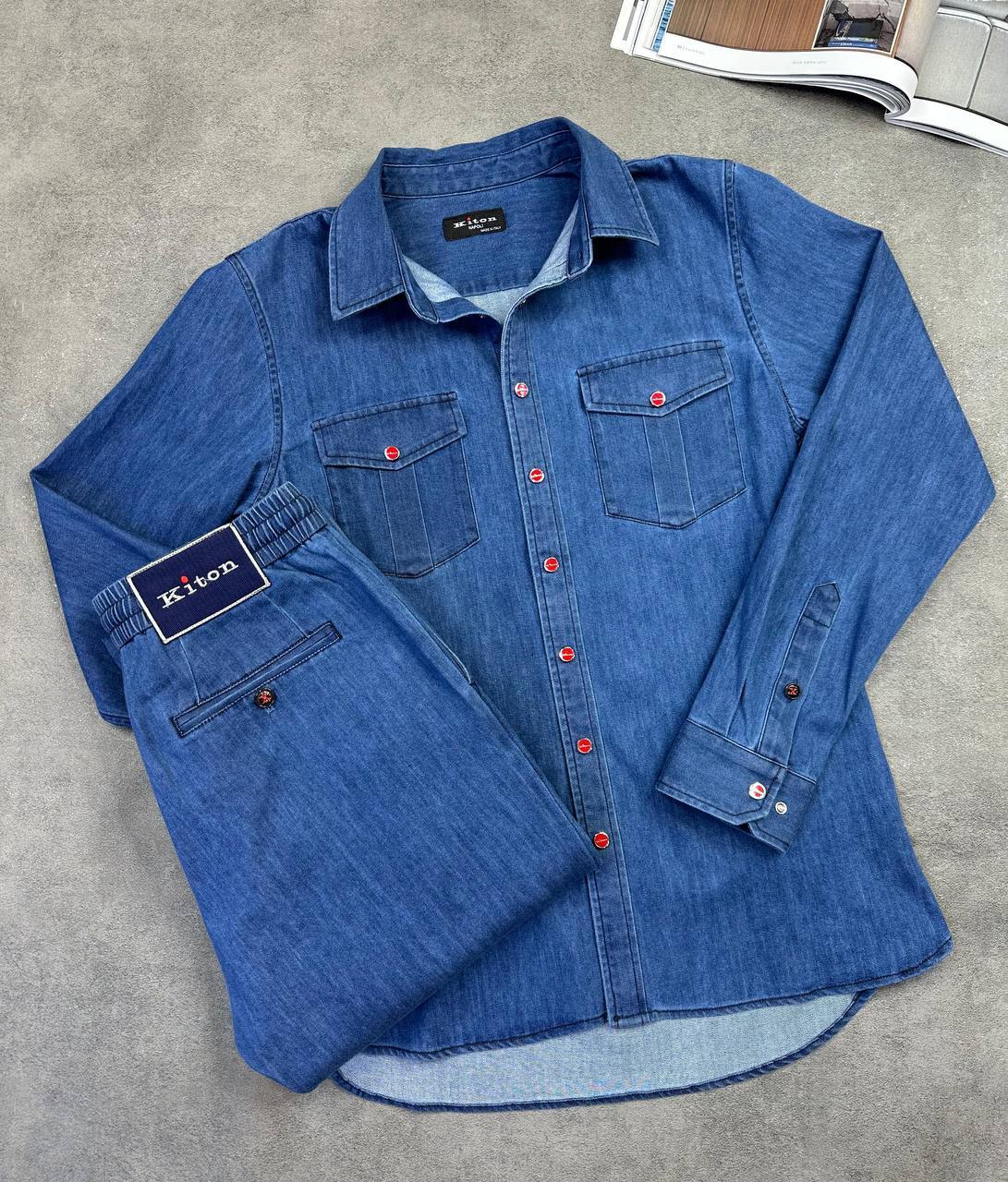 Костюм стильный Kiton BP-51408 Костюм стильный Kiton BP-51408