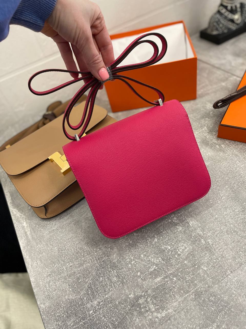 Коллекционная сумка Constance 18 cm Hermes BP-48276 Коллекционная сумка Constance 18 cm Hermes BP-48276