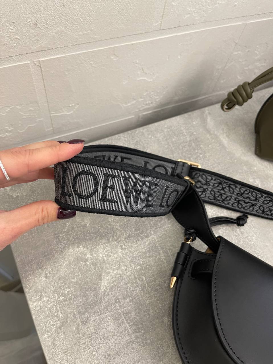 Женская сумка 18 см премиум-класса Loewe BP-42777 Женская сумка 18 см премиум-класса Loewe BP-42777