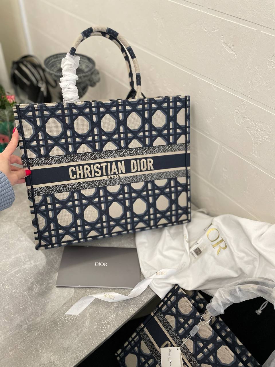 Женская сумка 42 см премиум Christian Dior BP-47763 Женская сумка 42 см премиум Christian Dior BP-47763