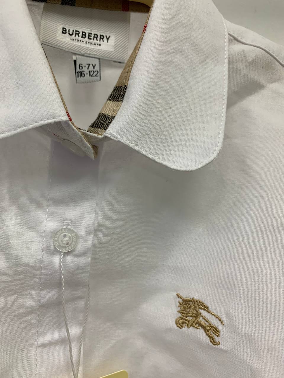 Модная рубашка Burberry BP-28308 Модная рубашка Burberry BP-28308