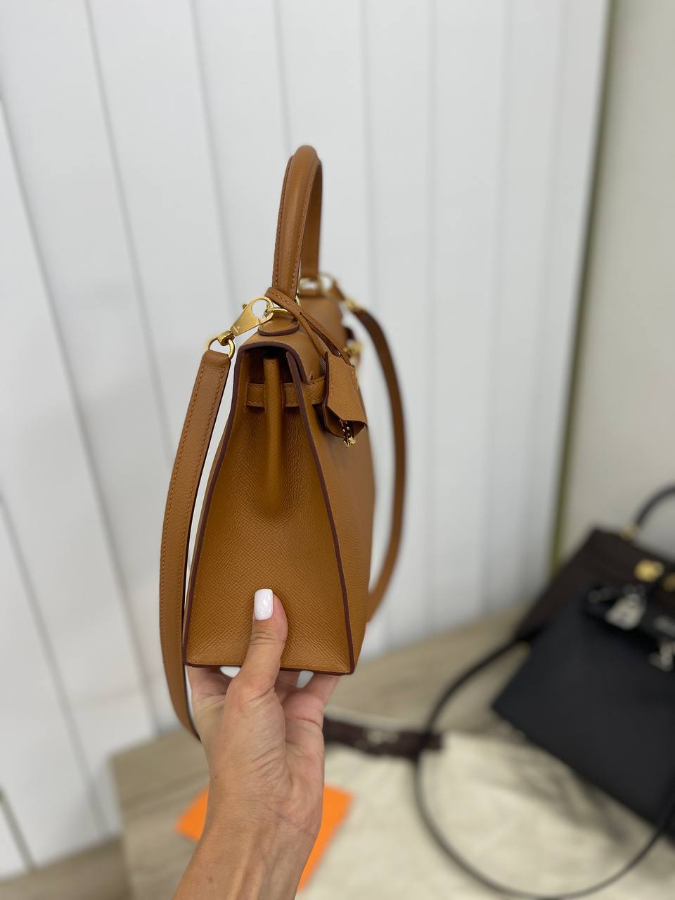 Премиум женская сумка Kelly 25 cm, Epsom leather Hermes BP-17182 Премиум женская сумка Kelly 25 cm, Epsom leather Hermes BP-17182