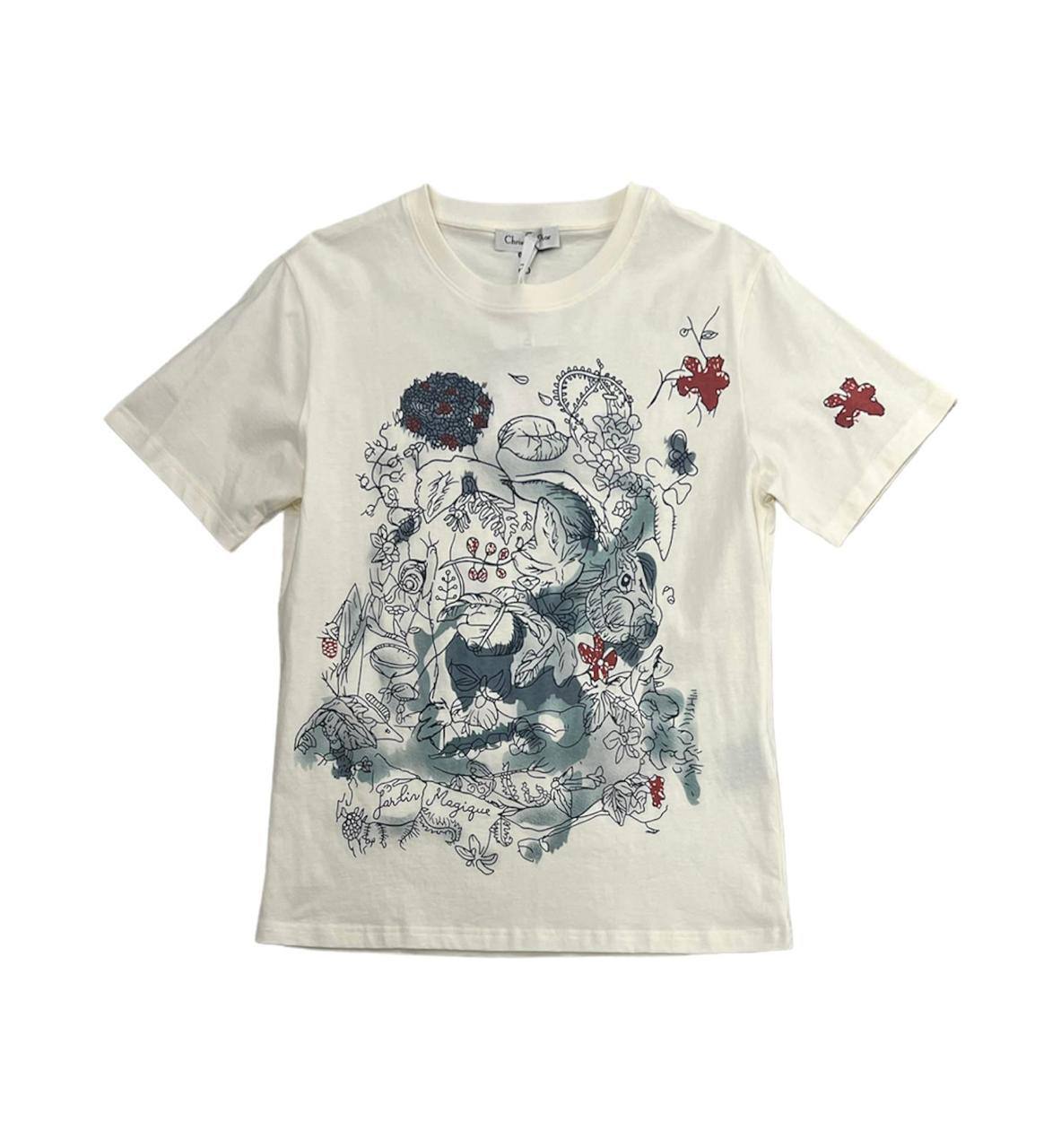 Премиум футболка Christian Dior женская BP-25349 Премиум футболка Christian Dior женская BP-25349