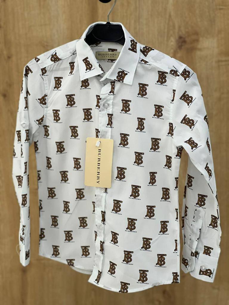 Рубашка премиум Burberry BP-24486 Рубашка премиум Burberry BP-24486