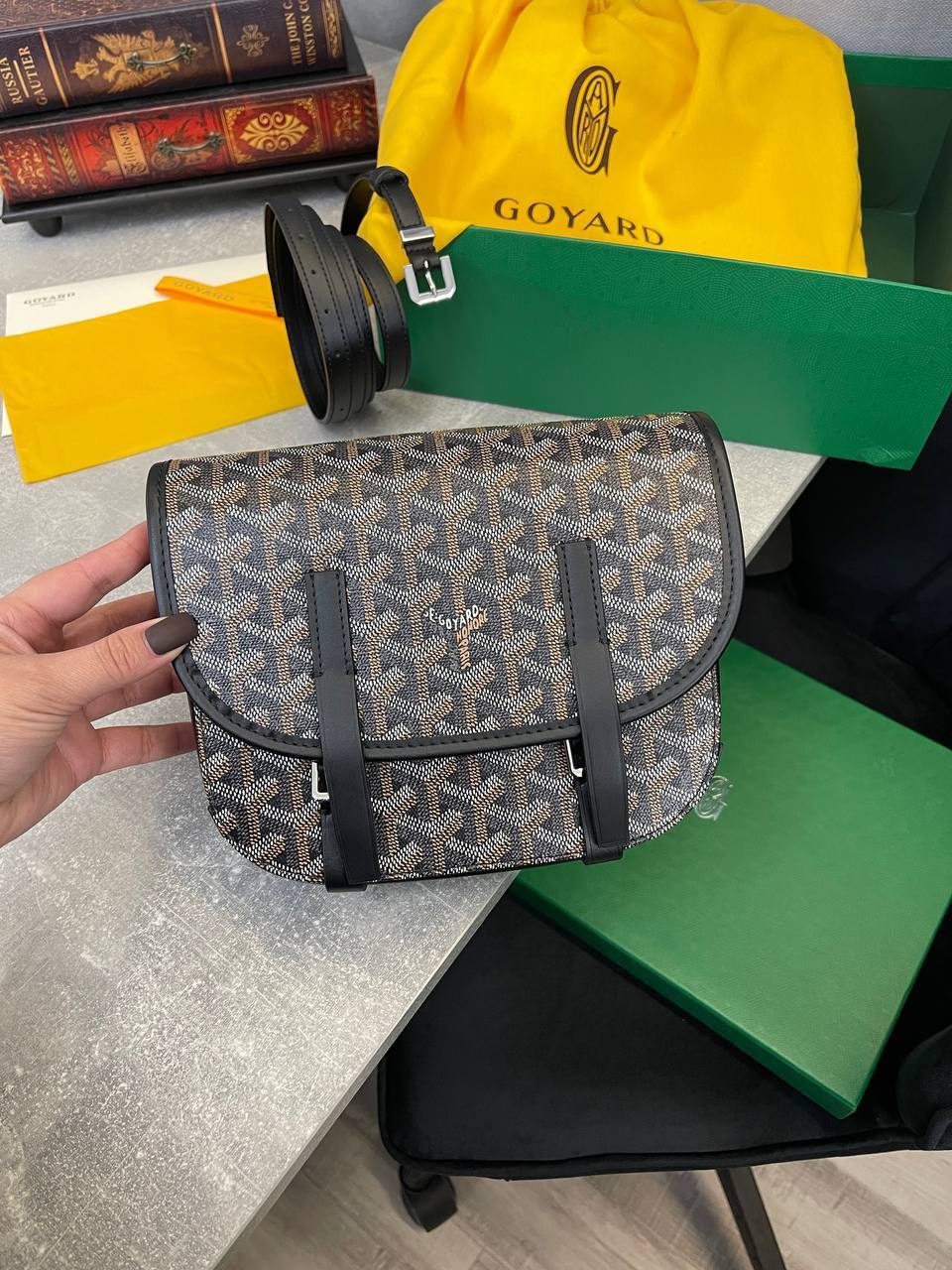Дизайнерский мессенджер Goyard BP-41413 Дизайнерский мессенджер Goyard BP-41413