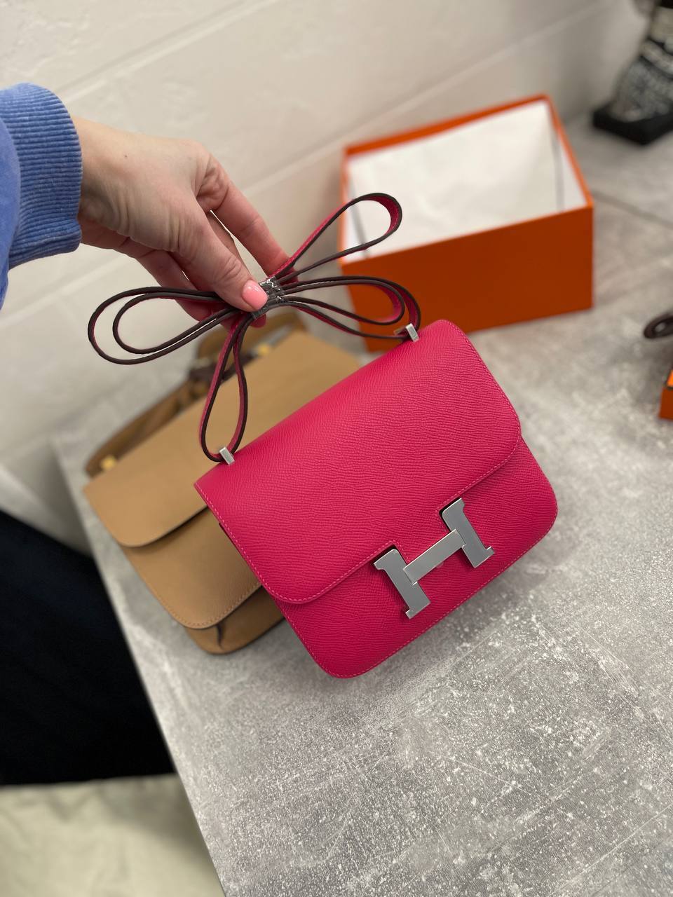 Коллекционная сумка Constance 18 cm Hermes BP-48276 Коллекционная сумка Constance 18 cm Hermes BP-48276