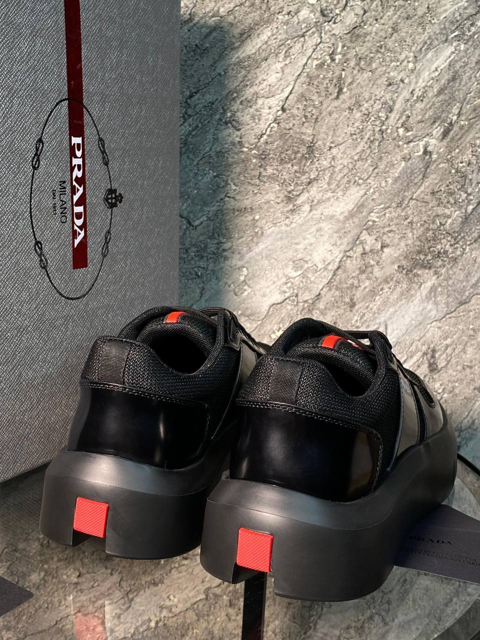 Prada стильные кроссовки BP-48247 Prada стильные кроссовки BP-48247