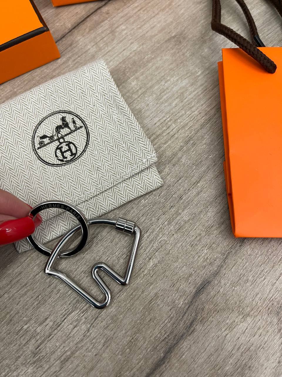 Премиум брелок Hermes BP-47616 Премиум брелок Hermes BP-47616