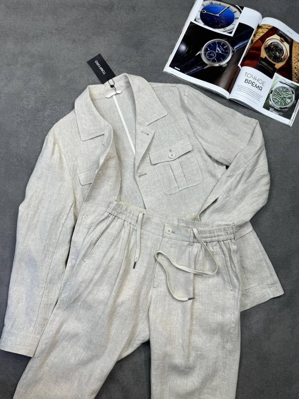 Мужской стильный костюм Tom Ford BP-52252 Мужской стильный костюм Tom Ford BP-52252