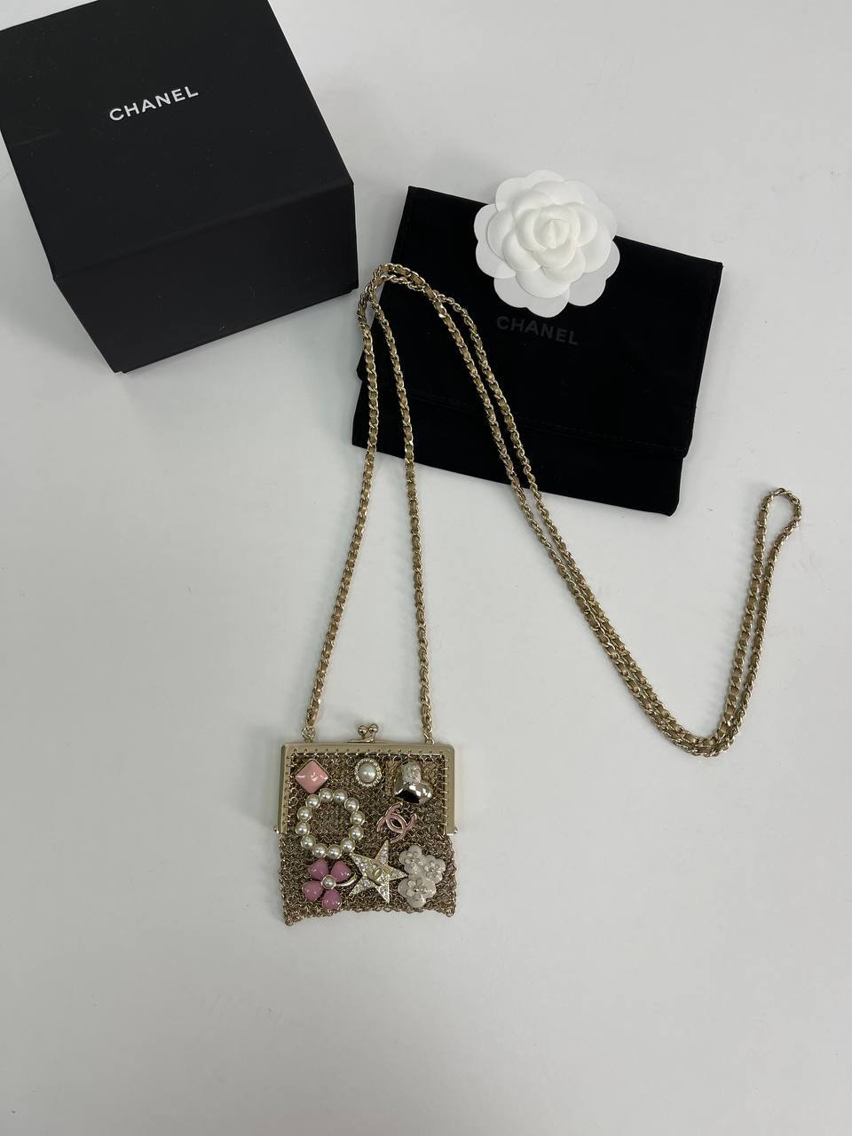 Мини-клатч Chanel трендовый BP-19554 Мини-клатч Chanel трендовый BP-19554