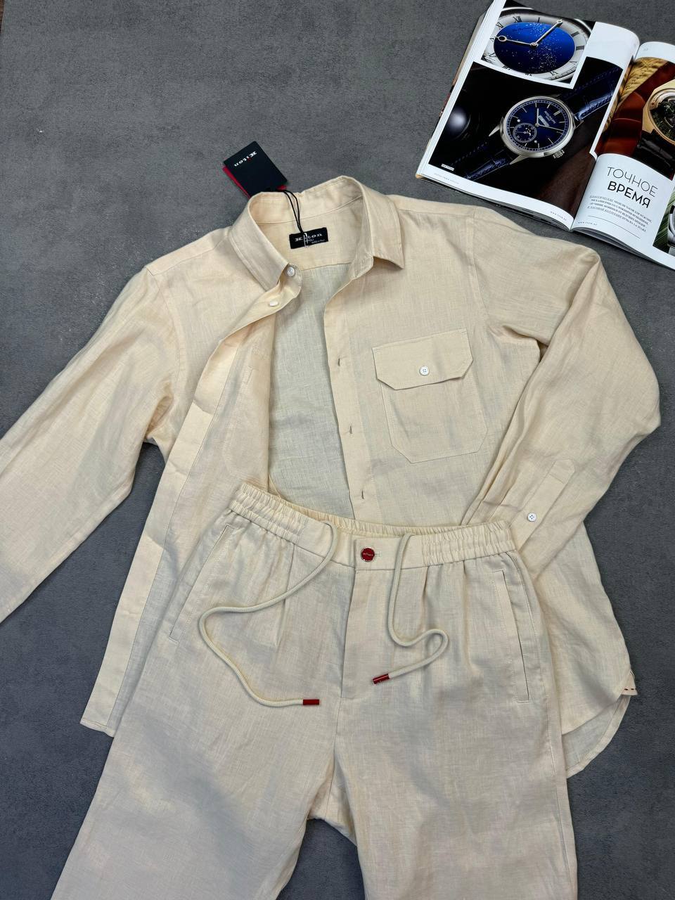 Повседневный мужской костюм Kiton BP-52360 Повседневный мужской костюм Kiton BP-52360