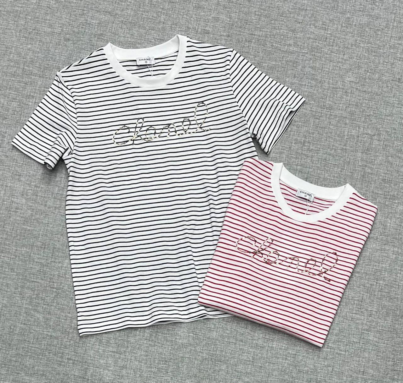 Коллекционная футболка Chanel женская BP-46180 Коллекционная футболка Chanel женская BP-46180