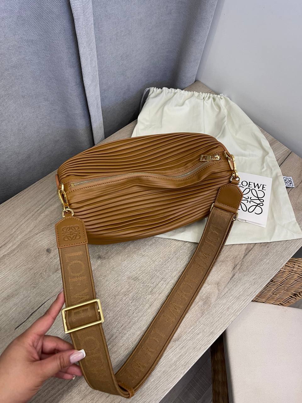 Трендовая женская сумка Loewe BP-53536 Трендовая женская сумка Loewe BP-53536