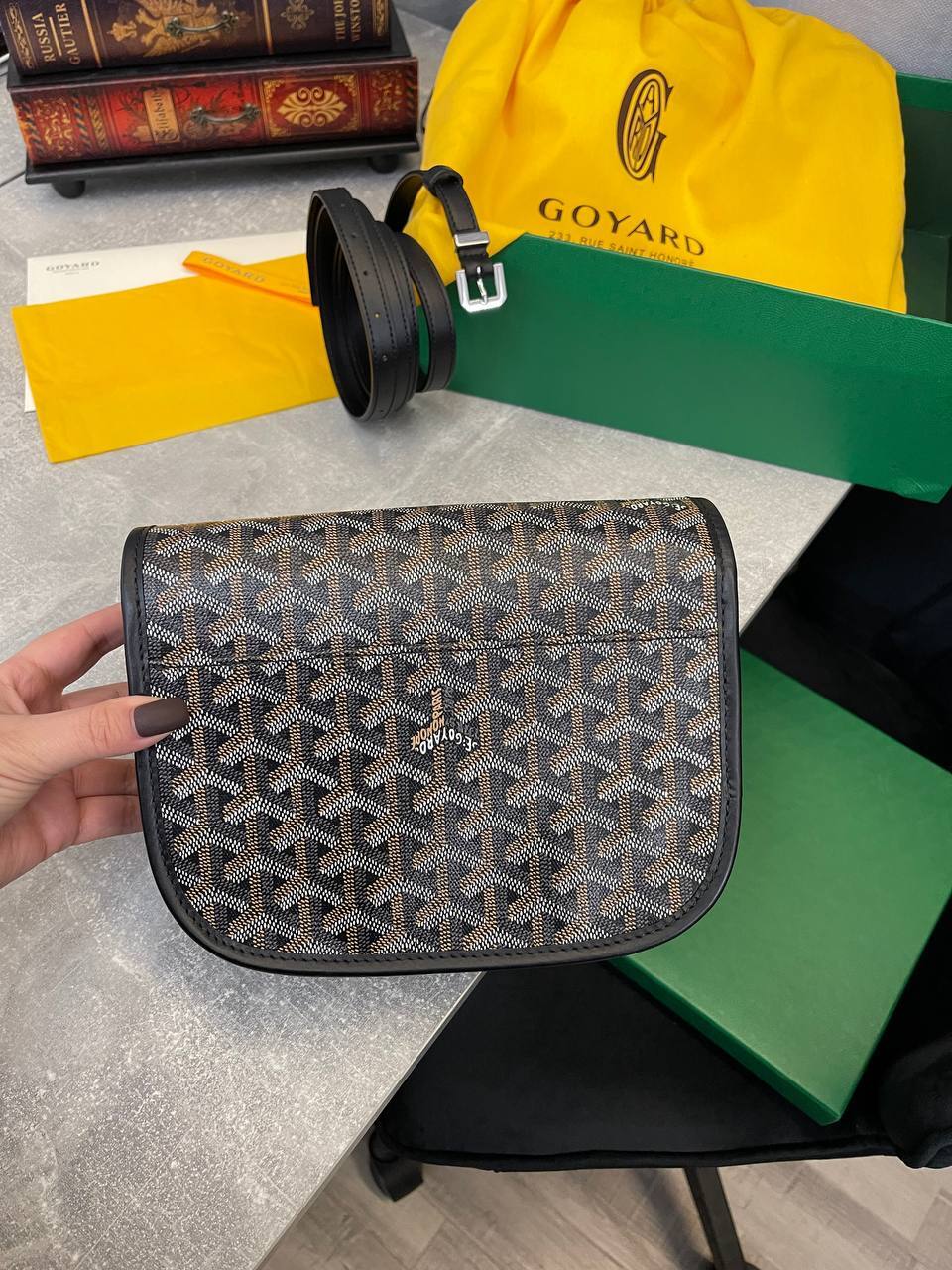 Дизайнерский мессенджер Goyard BP-41413 Дизайнерский мессенджер Goyard BP-41413