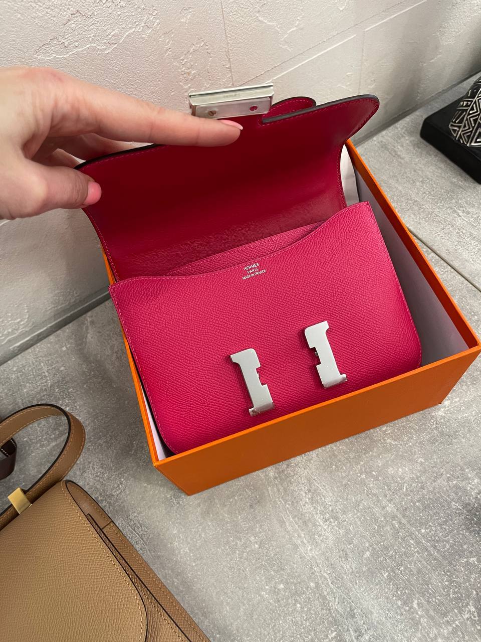 Коллекционная сумка Constance 18 cm Hermes BP-48276 Коллекционная сумка Constance 18 cm Hermes BP-48276