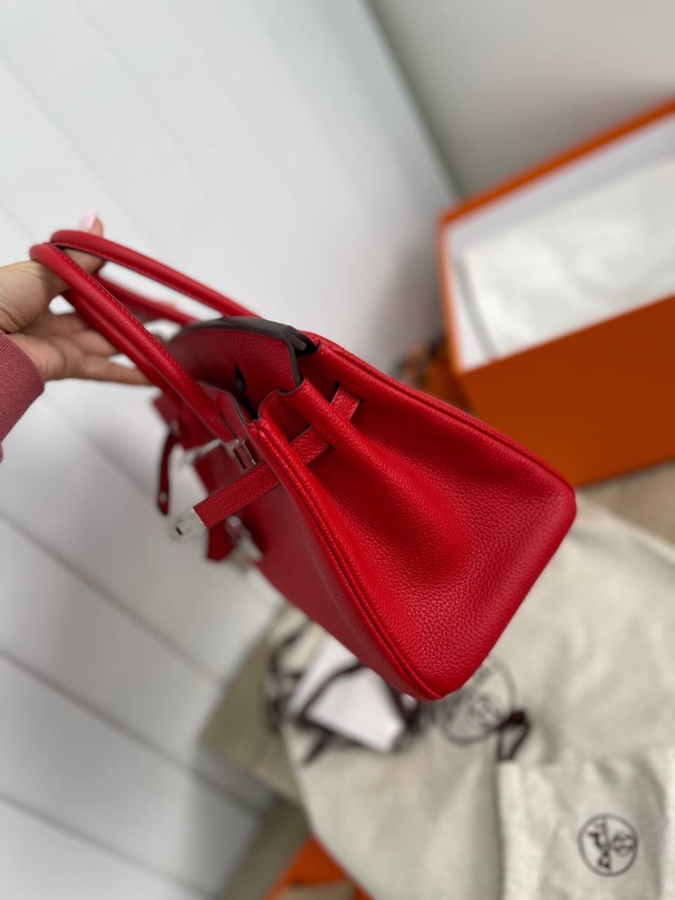 Элитная женская сумка Birkin 25 Togo Hermes BP-18811 Элитная женская сумка Birkin 25 Togo Hermes BP-18811