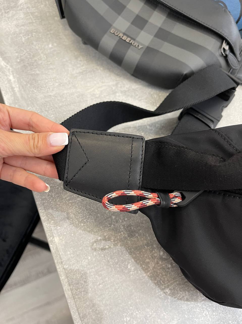 Поясная сумка Burberry лимитированная BP-36781 Поясная сумка Burberry лимитированная BP-36781