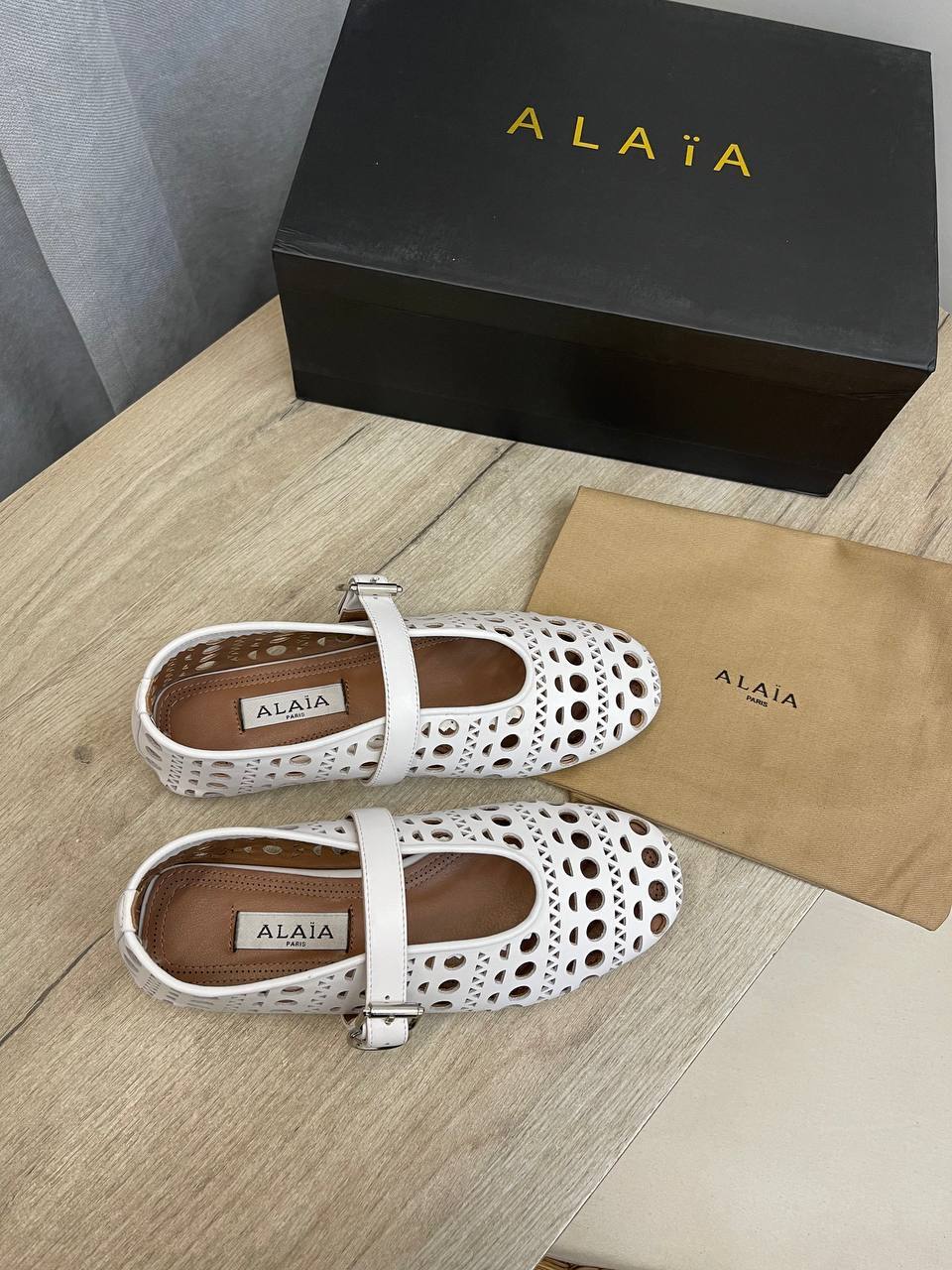 Эксклюзивные балетки Alaia BP-51109 Эксклюзивные балетки Alaia BP-51109