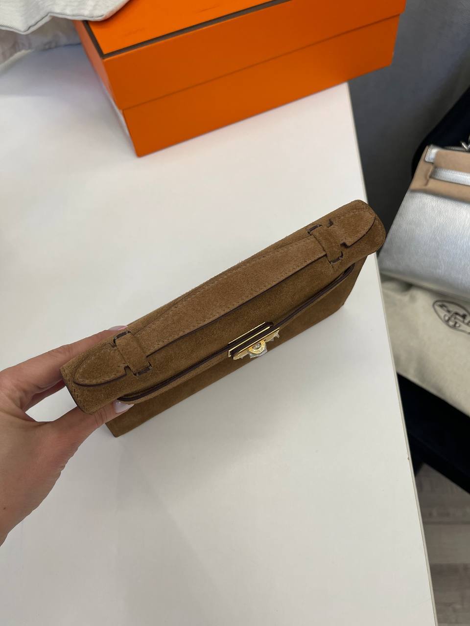 Премиальная сумка Kelly Pochette, GHW Hermes BP-51011 Премиальная сумка Kelly Pochette, GHW Hermes BP-51011