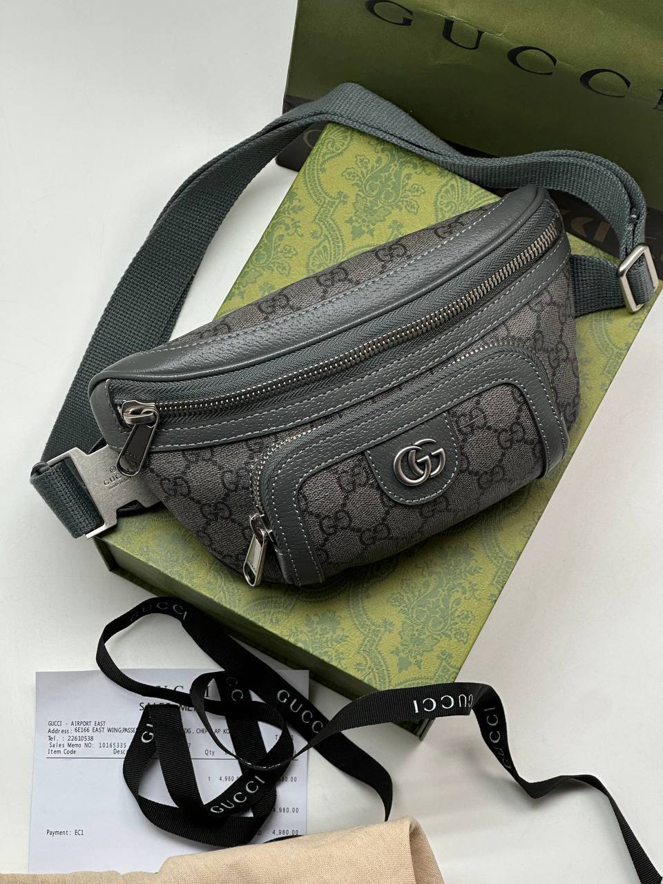 Поясная сумка Gucci стильная BP-30201 Поясная сумка Gucci стильная BP-30201