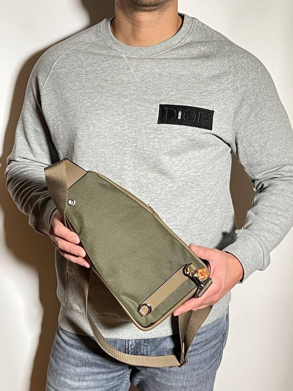 Сумка-слинг Hermes премиум BP-43596 Сумка-слинг Hermes премиум BP-43596