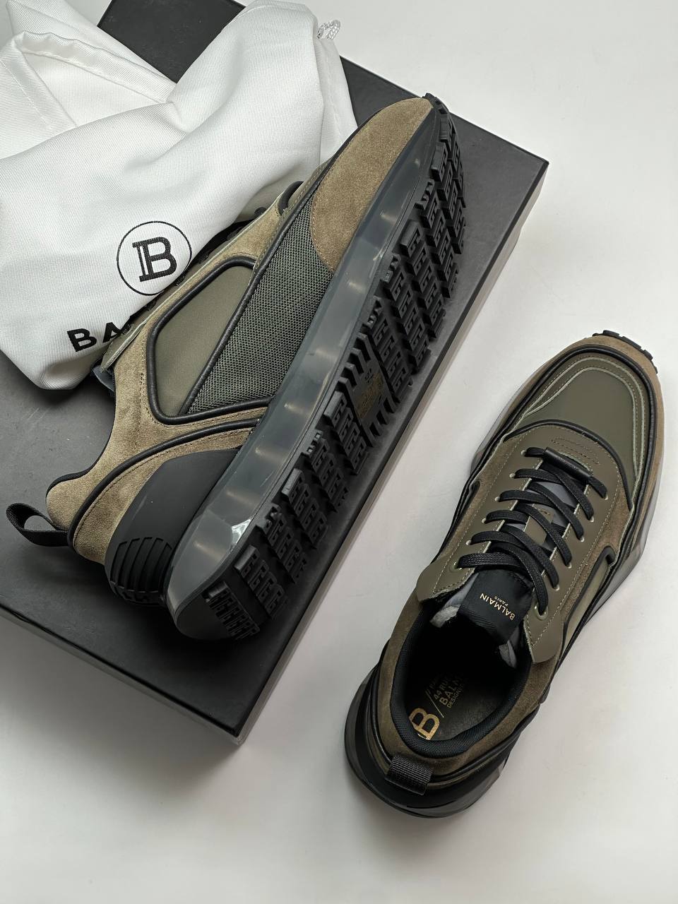 Balmain трендовые кроссовки BP-32640 Balmain трендовые кроссовки BP-32640