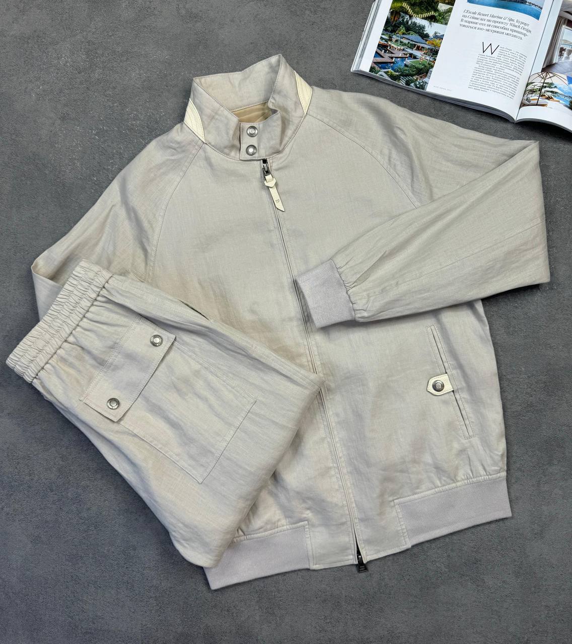 Мужской льняной костюм от Tom Ford BP-52080 Мужской льняной костюм от Tom Ford BP-52080